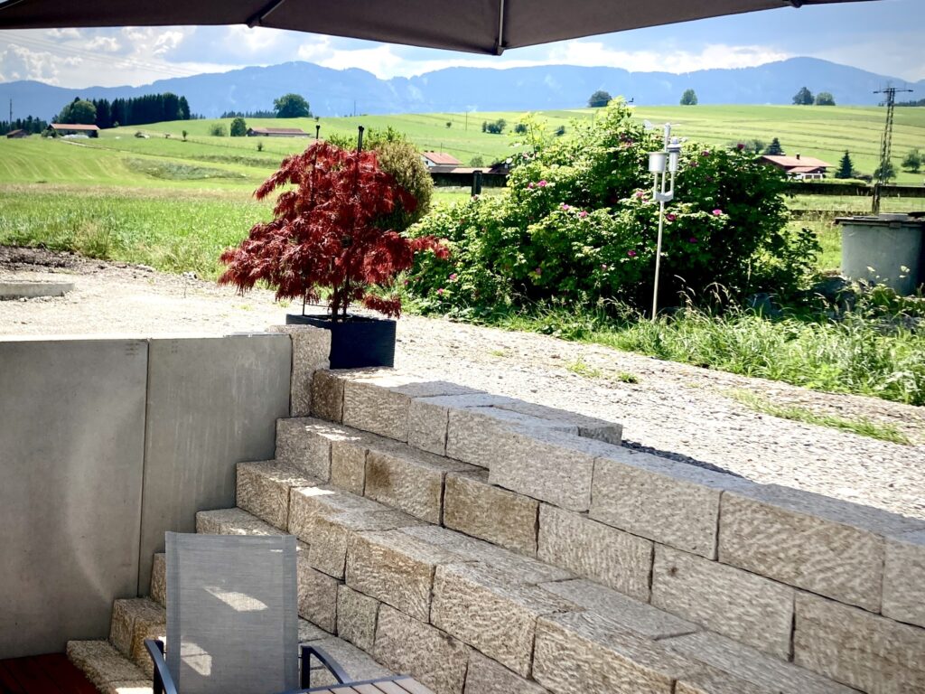Terrasse mit Blick